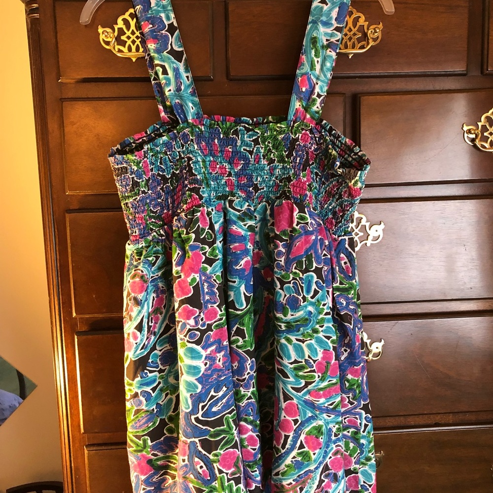 Lane Bryant multicolored summer top 1X - Picture 2 of 6